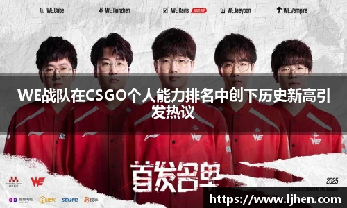 WE战队在CSGO个人能力排名中创下历史新高引发热议